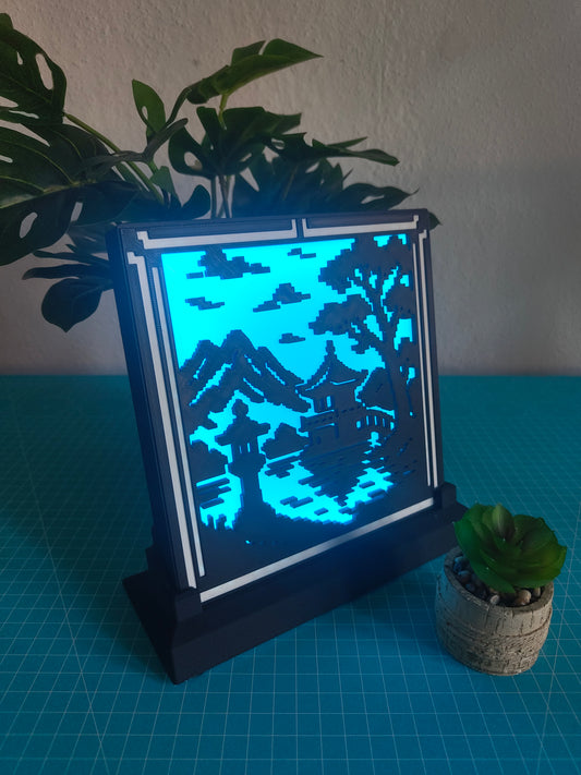 Pixel: Japanischer Garten