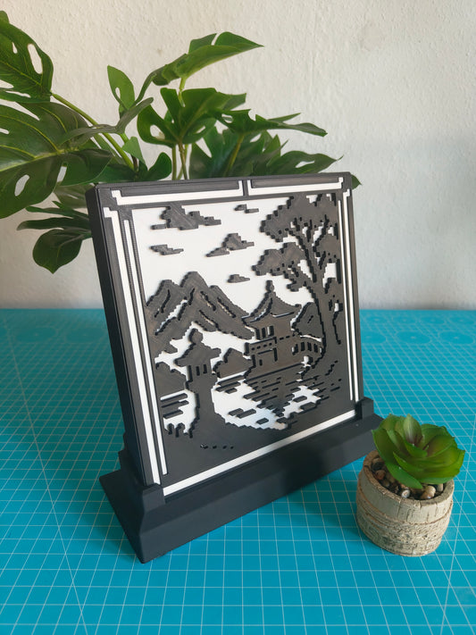 Pixel: Japanischer Garten