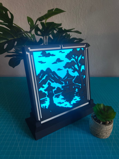 Pixel: Japanischer Garten