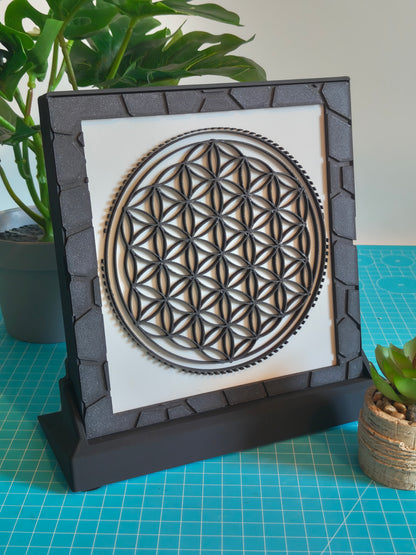 Pixel: Blume des Lebens