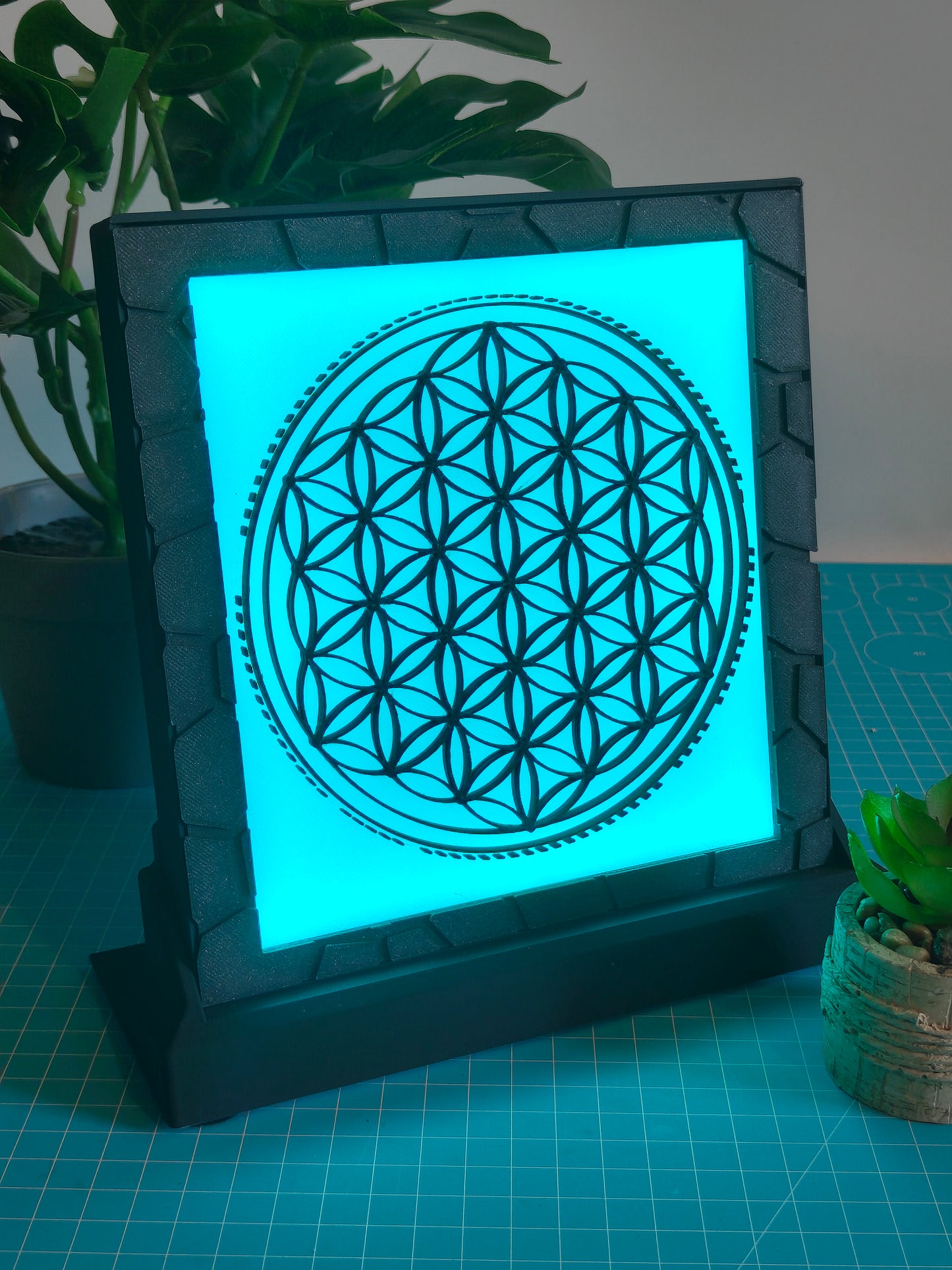 Pixel: Blume des Lebens