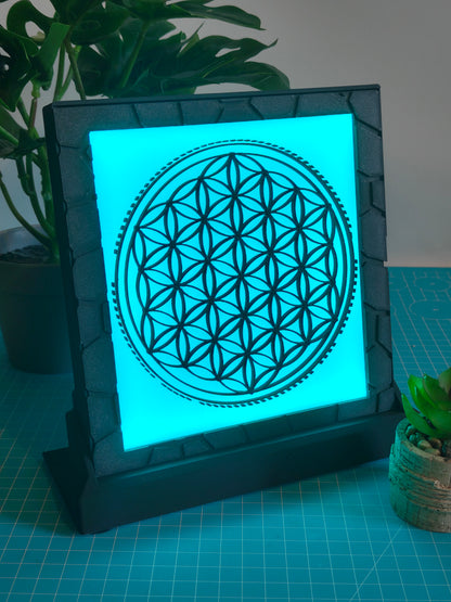 Pixel: Blume des Lebens