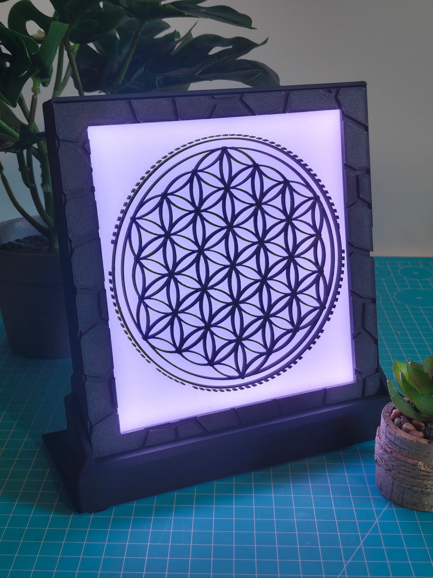 Pixel: Blume des Lebens